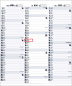 Preview: 3-MONATSPLANER - BÜROPLANER - OFFICE PLANER